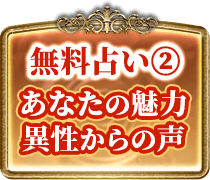 無料占い2 あなたの魅力 異性からの声