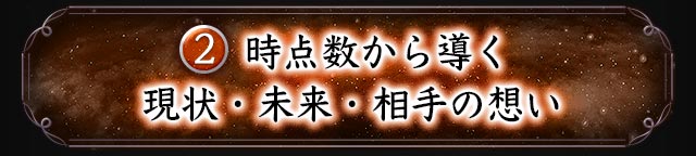 2 時点数から導く現状・未来・相手の想い